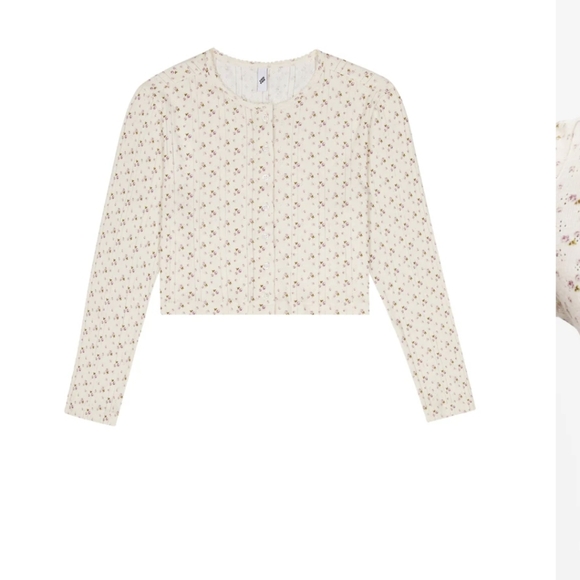 Cou cou intimates sabrina carpenter SOLD OUT English rose cropped cardi - Picture 5 of 7